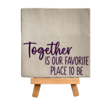 Tegeltje met tekst favorite place