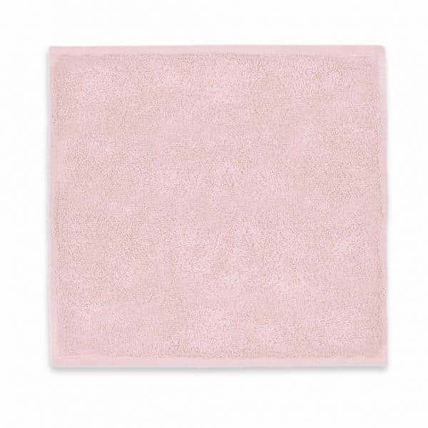 Spuugdoekje met naam - Lichtroze - Pienies