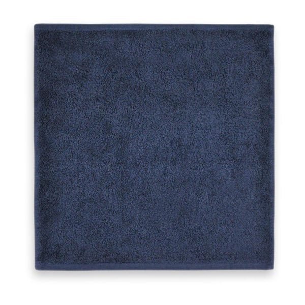 Spuugdoekje met naam - Navy - Pienies