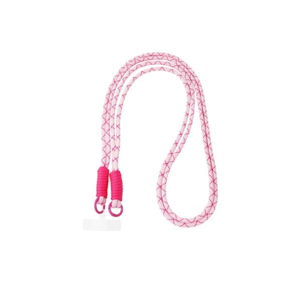 Telefoonkoord Lang - Roze - Pienies
