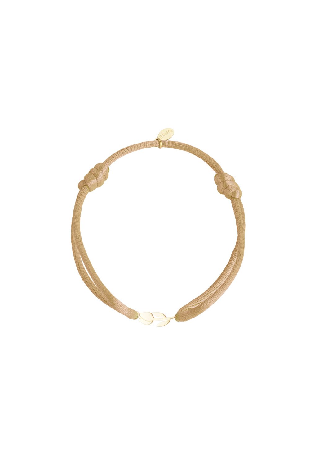 Armbandje tulp - Beige