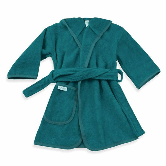 Baby Badjas met naam - Lake Green (0-12 maanden)