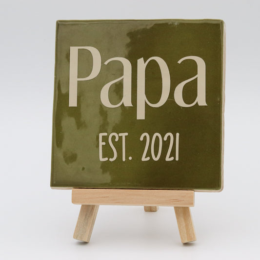 Tegeltje Papa