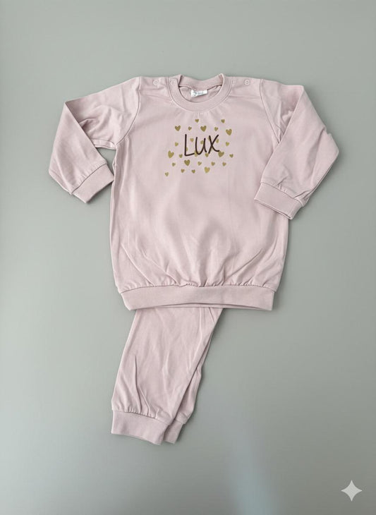 Pyjama naam - Hartjes