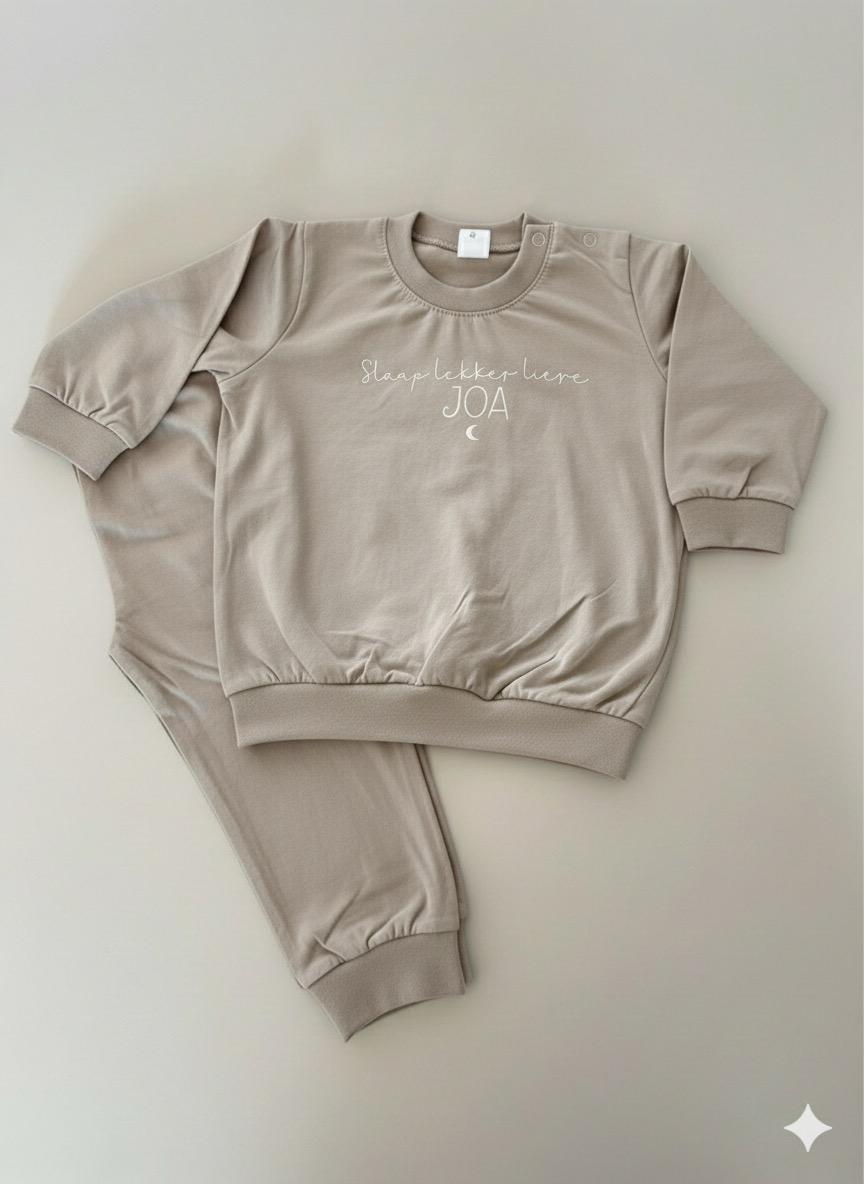 Pyjama naam - Slaap lekker lieve