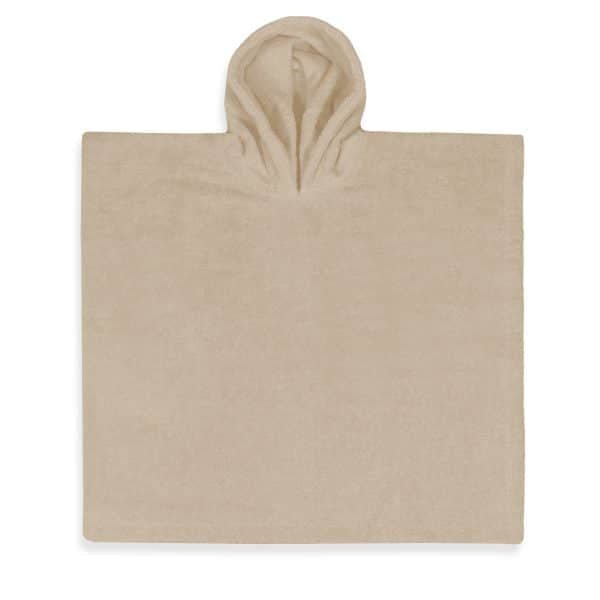 Badponcho Kind met naam - Cream (0 - 2 jaar) - Pienies