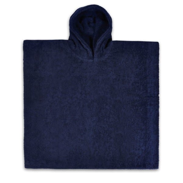 Badponcho Kind met naam - Navy (2 - 4 jaar) - Pienies