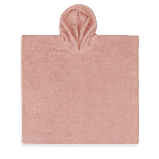Badponcho Kind met naam - Roze (2 - 4 jaar) - Pienies