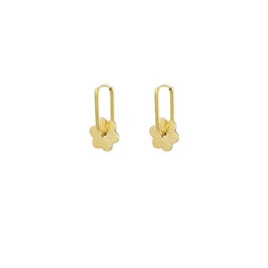 Oorbellen Bloemen Hangers - Pienies