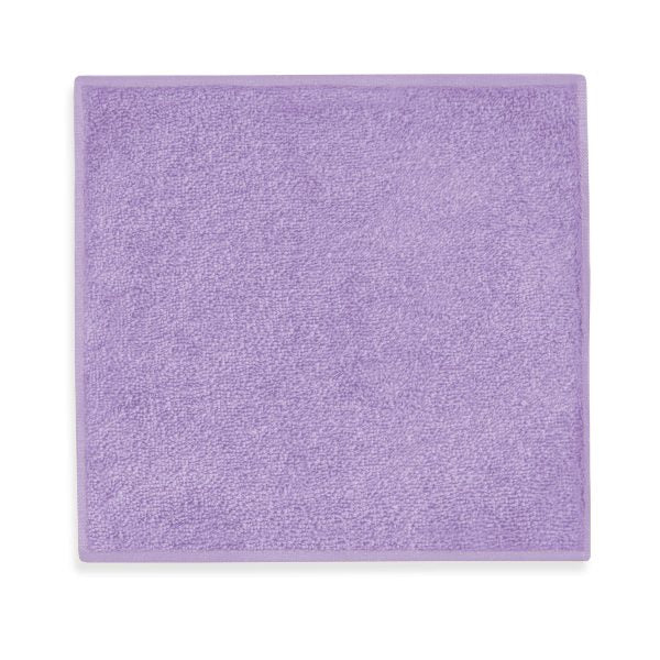 Spuugdoekje met naam - Lavendel - Pienies