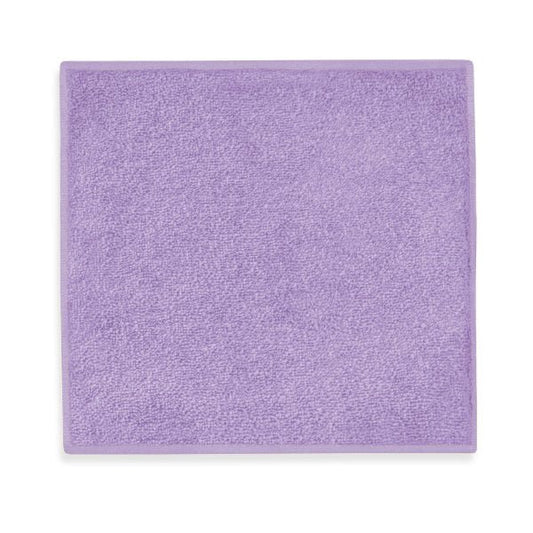 Spuugdoekje met naam - Lavendel - Pienies