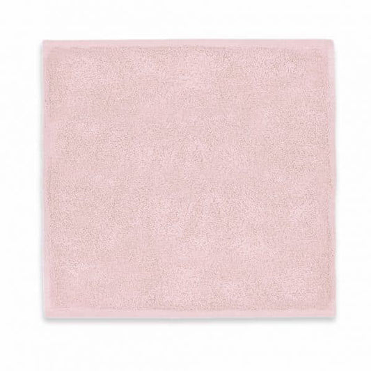 Spuugdoekje met naam - Lichtroze - Pienies