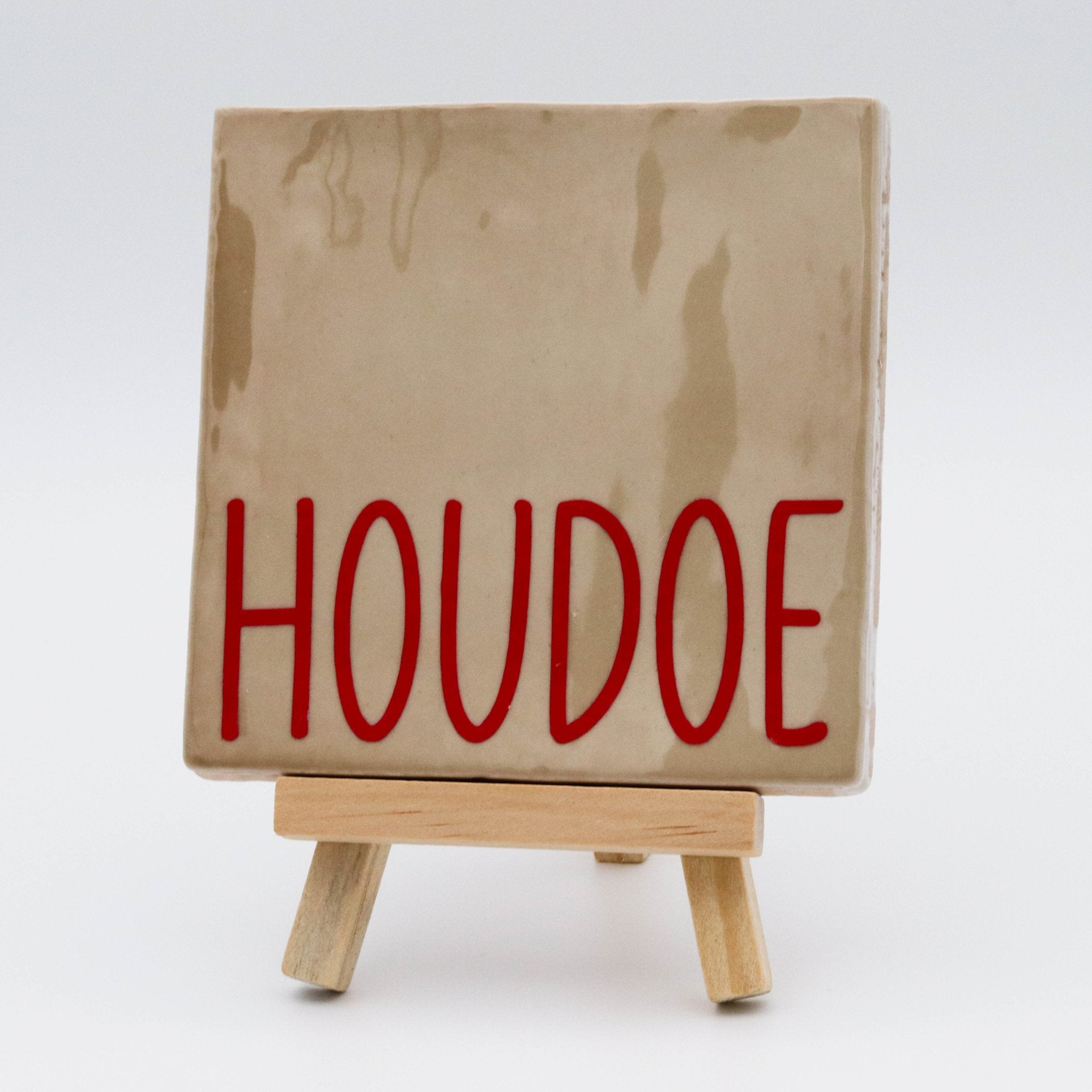 Tegeltje Houdoe - Pienies