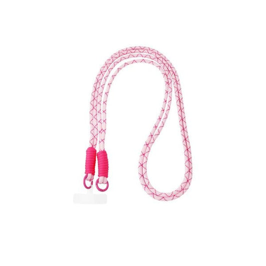 Telefoonkoord Lang - Roze - Pienies