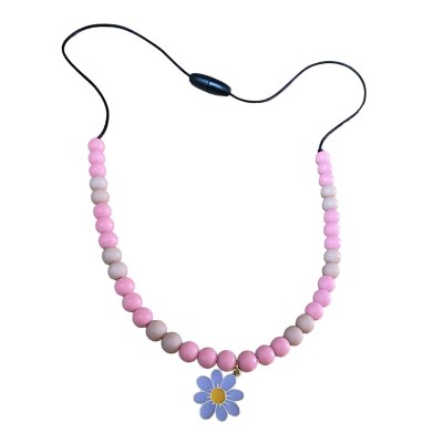 Ketting - Paarse bloem