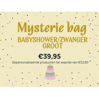 Babyshower/zwanger groot